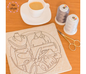 ADVENTSKALENDER 8. Dezember - Stickserie - Hobbies und Berufe